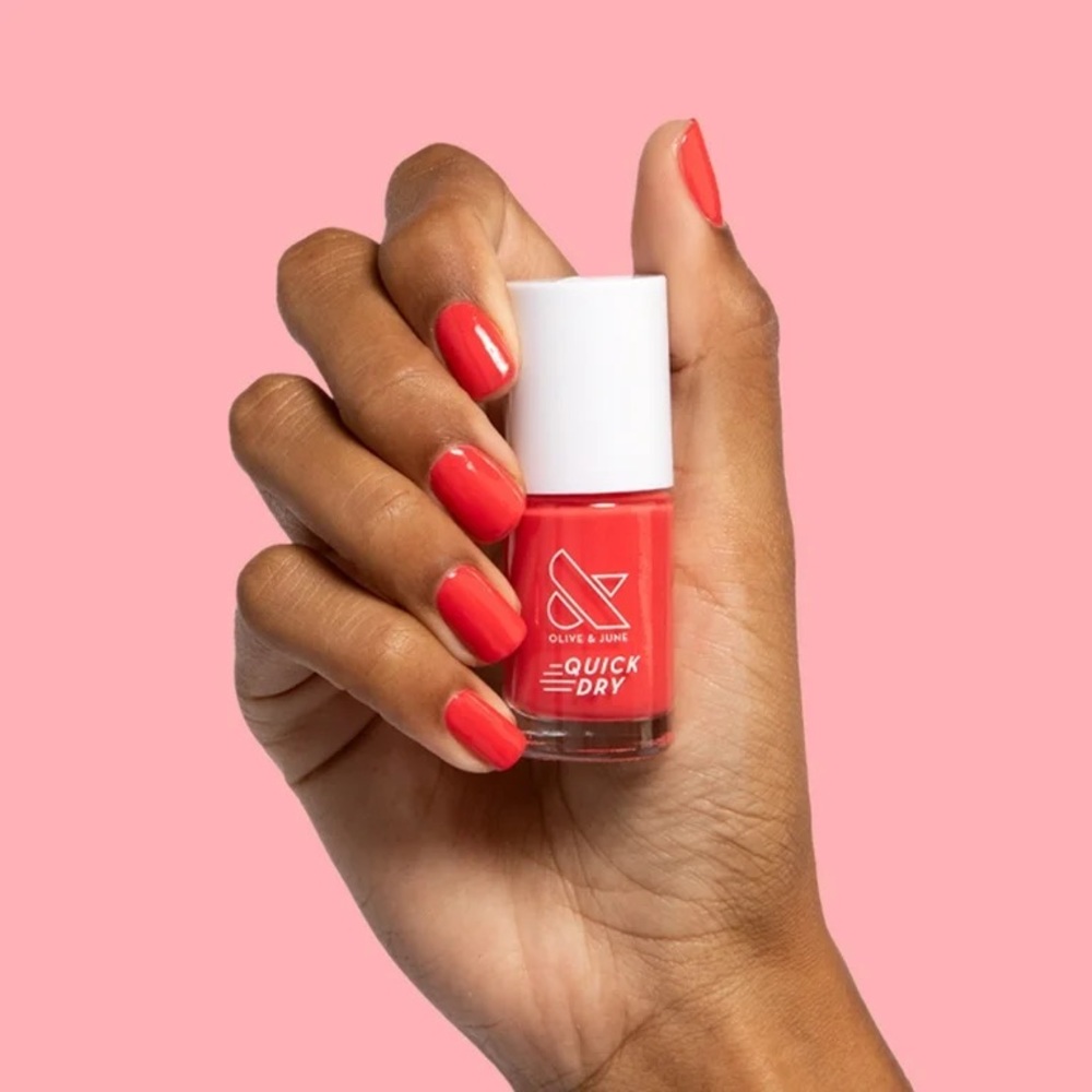 Olive & June Quick Dry Nail Polish - Picante, NEW
